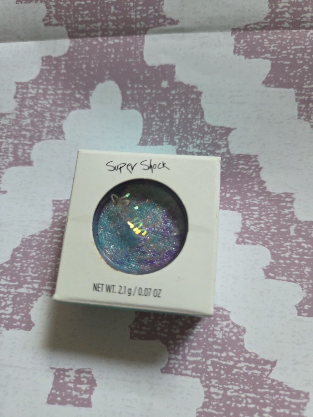 Colourpop Super Shock Shadow - Pop Rocks (Iridescent Gray-Purple Shift)